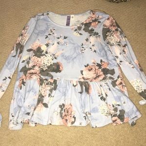 Babydoll long sleeve
